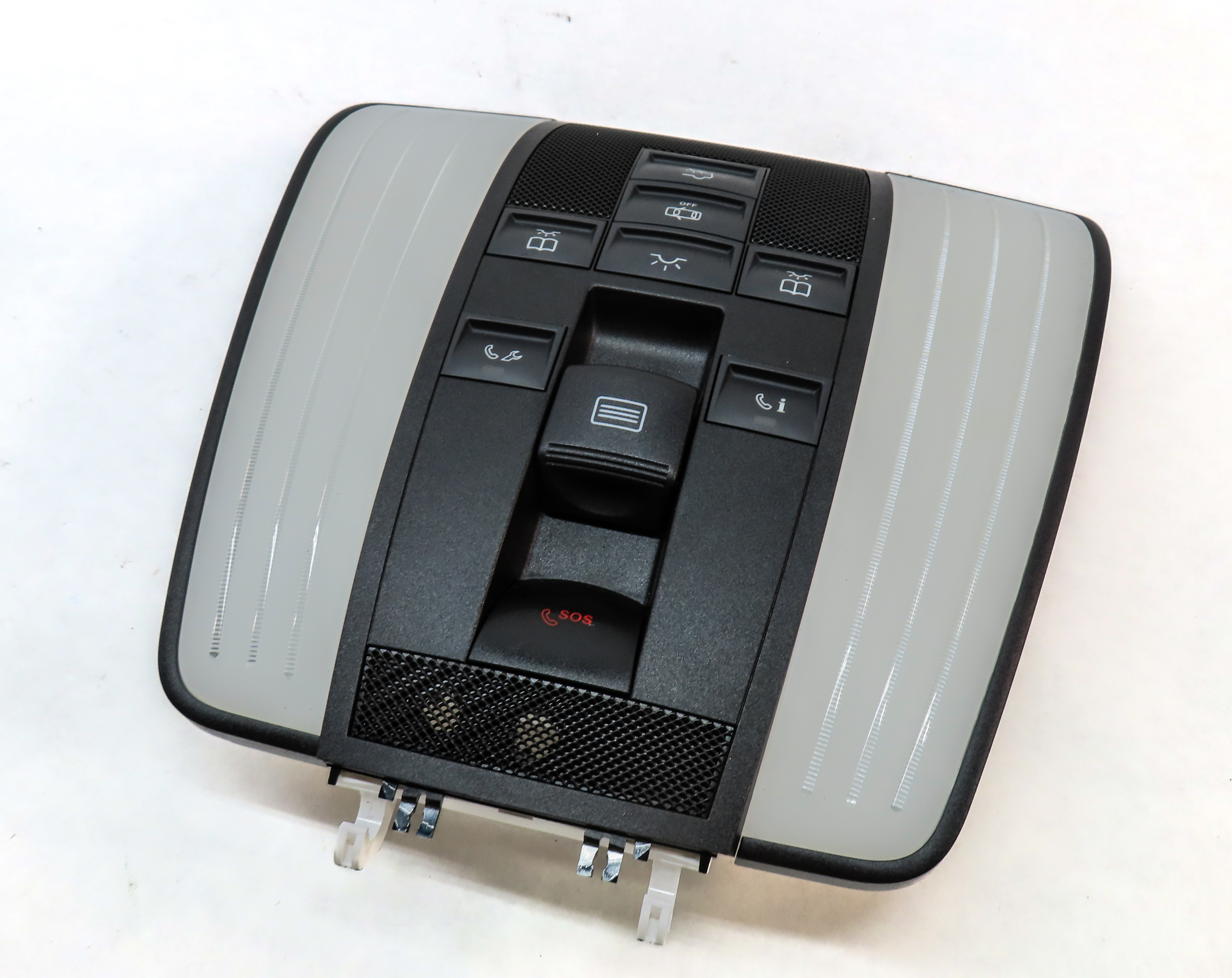 2014 MERCEDES E350 SEDAN (W212) FRONT OVERHEAD DOME LIGHT LAMP w/SWITCHES — exact item pictured